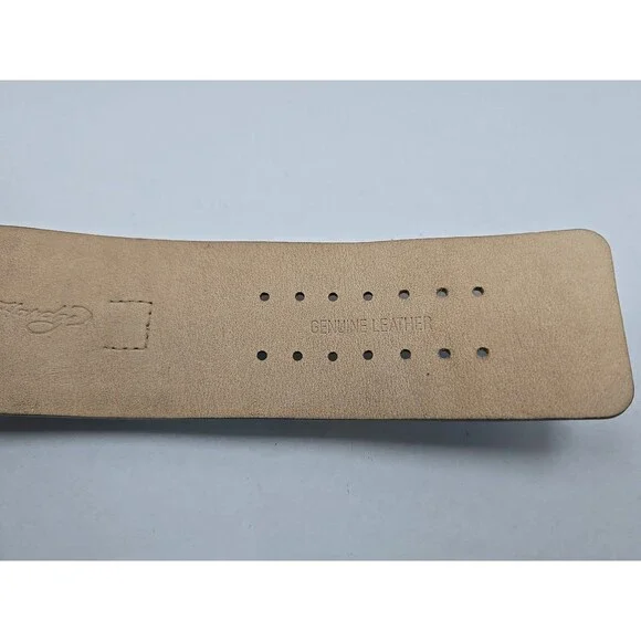 Womens Ed Hardy Swarovski Crystal Geisha Cuff Watch Blue Leather New Battery - Picture 11 of 11